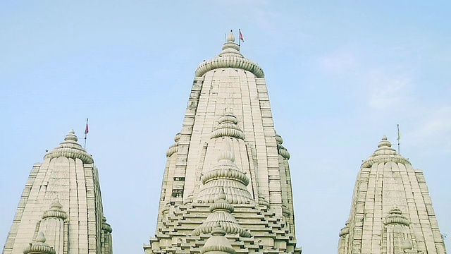 CU拍摄的Birla Mandir /加尔各答，西孟加拉邦，印度视频素材