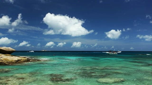 海景蓝天视频素材