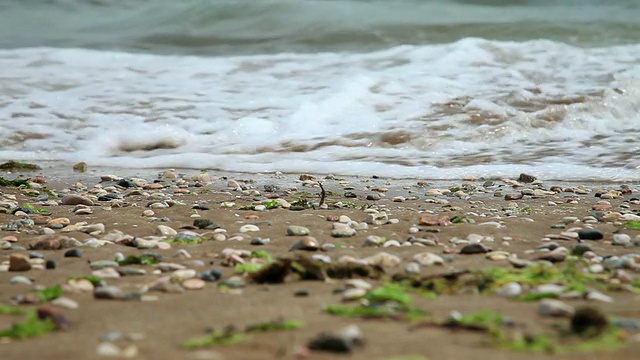 海滩海浪视频素材