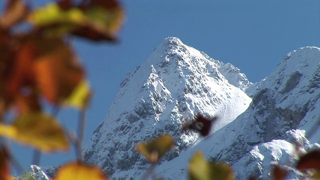 高清:雪山视频素材