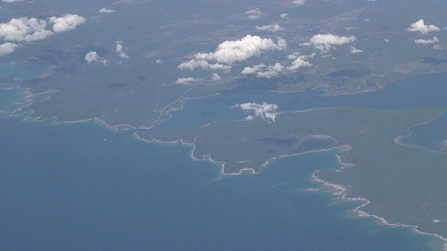 空中鸟瞰城市景观视频素材