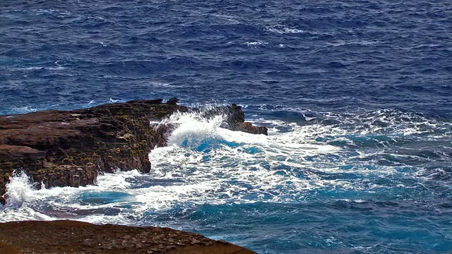 洛基瓦胡岛海岸3 - HD 30F视频素材