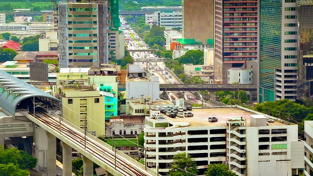 城市框架视频素材