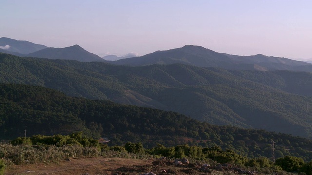 Ronda Valley / Ronda，阿纳卢西亚，西班牙视频素材