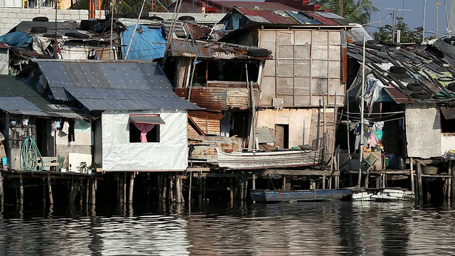 沿河高清晰度贫困住房视频素材