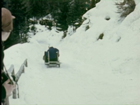 MS滑雪在山音频/德国视频素材