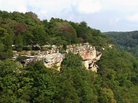 小河流峡谷视频素材