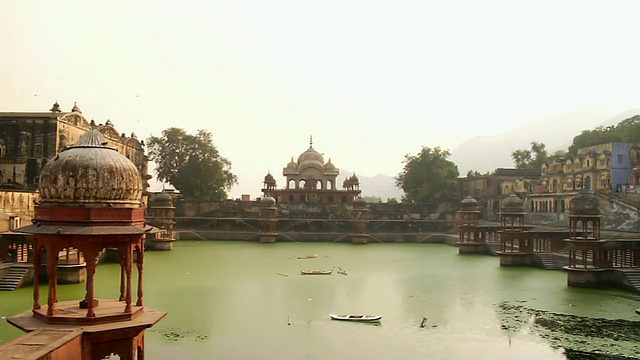 MS View of Alwar fort / Alwar，拉贾斯坦邦，印度视频素材