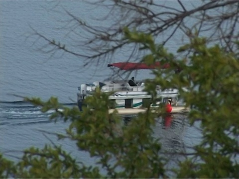 海湾里的船视频素材