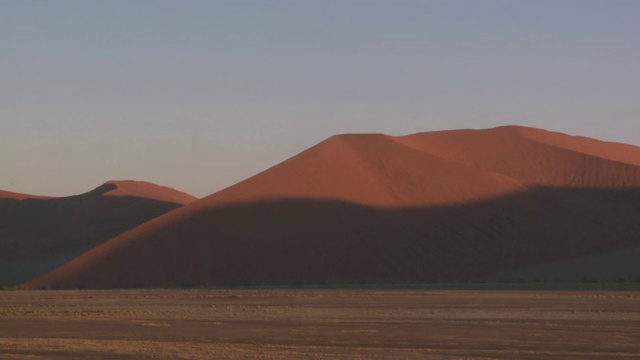 沙丘，索苏斯vlei，纳米比亚- naukluft视频素材