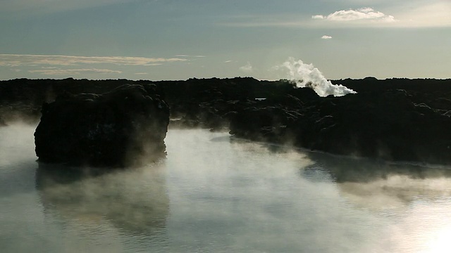 火山景观/雷克雅未克，borgarjararsysla，冰岛视频素材