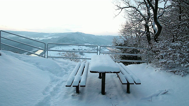 MS View of furniture /萨尔堡，莱茵兰-普法尔茨，德国视频素材