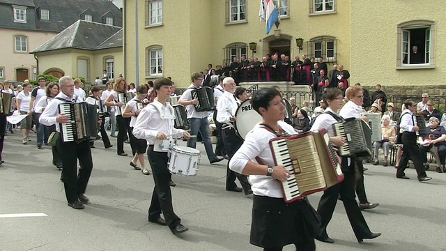 MS拍摄的Echternach / Echternach, Echternach，卢森堡视频素材