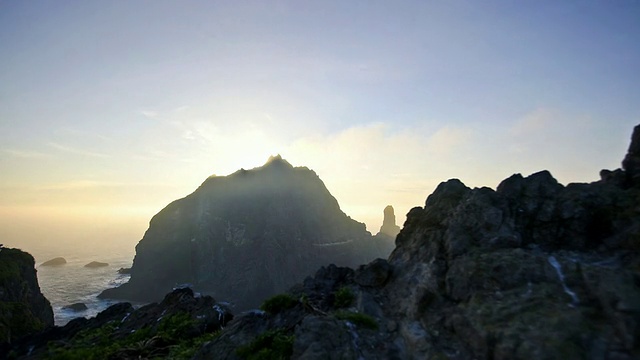 南韩京畿道Dokdo Island / i View视频素材