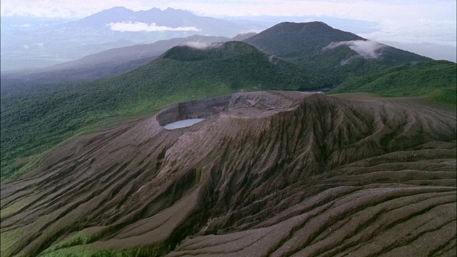 Rincon de la Vieja火山和森林/帕帕加约半岛，瓜纳卡斯特，哥斯达黎加视频素材