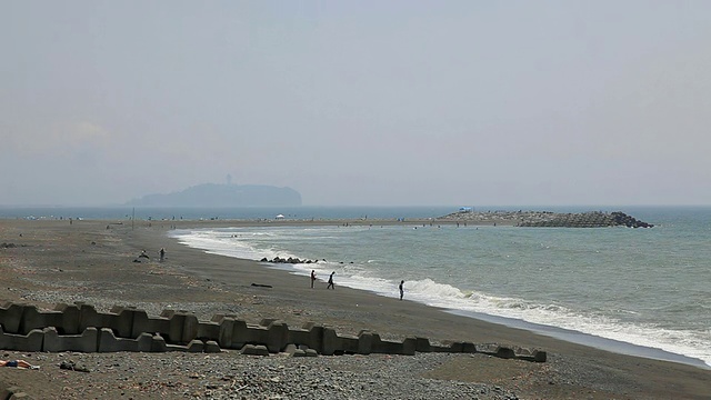 海岸/川崎，神奈川，日本视频素材