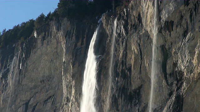 在bernese阿尔卑斯，berterbrunnen, bernese Oberland, switzerland视频素材