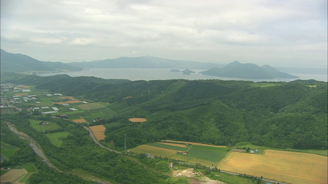 日本北海道doya湖的WS POV DS航拍照片视频下载