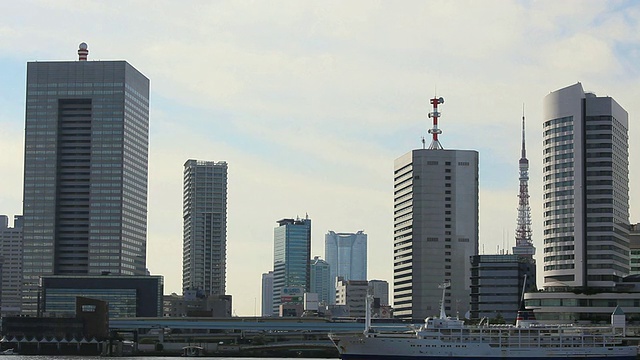 WS建筑集团在海岸/芝浦，日本东京视频素材