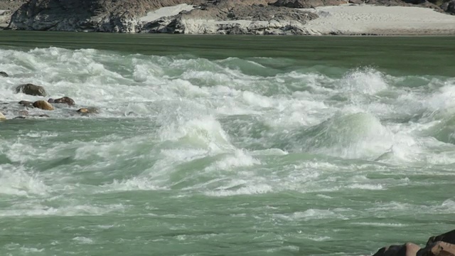 白水河流视频素材