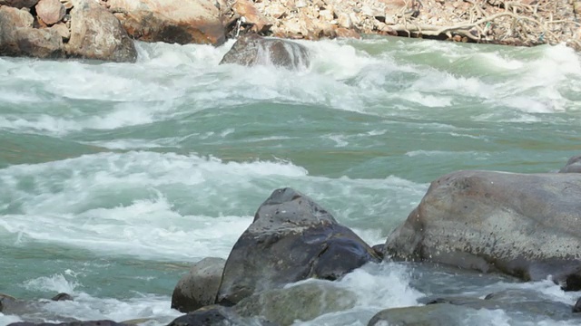 白水河流视频素材