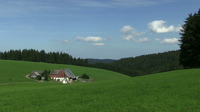 农家/ St. Maergen，巴登-符腾堡，德国视频素材