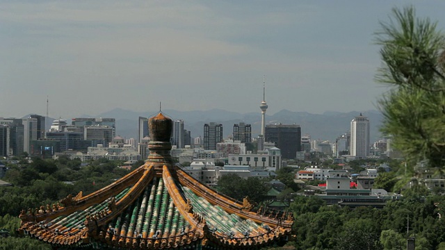 北京城市景观/中国视频素材