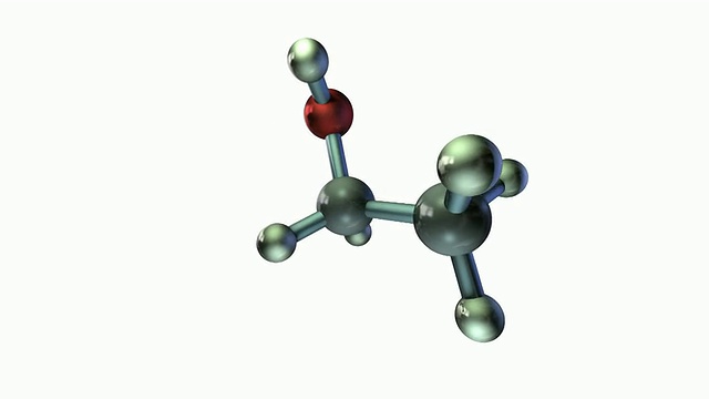 乙醇分子- HD1080视频素材