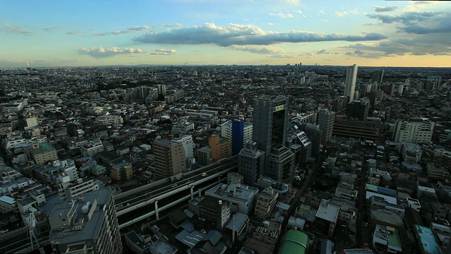 WS T/L东京城/世田谷区，日本东京视频素材