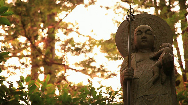 MS雕像/世田屋，东京，日本视频素材