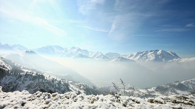 Alpe de la Serre，时间延时视频素材