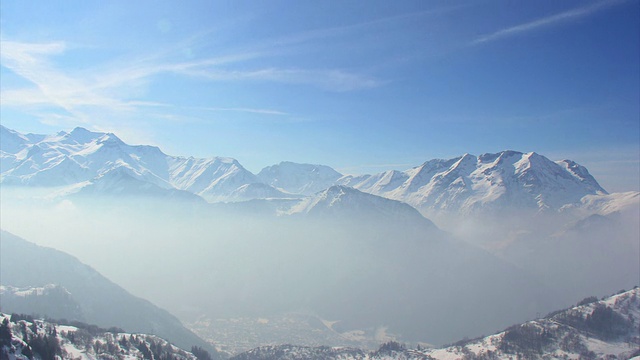 Alpe de la Serre，时间延时视频素材