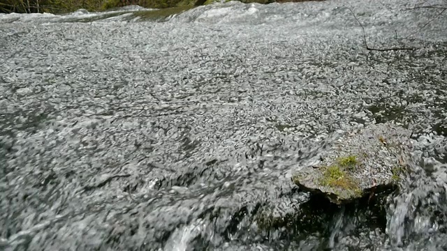 河水极值CU(慢mo)视频素材