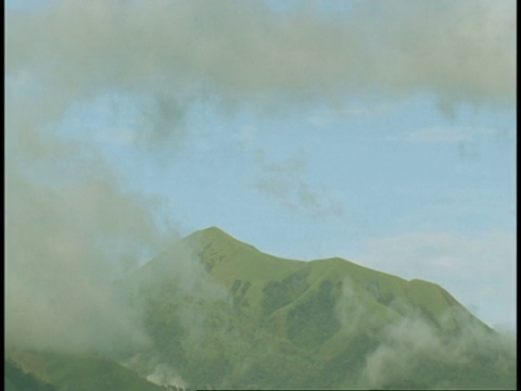 印度西部高止山脉多云风景视频素材