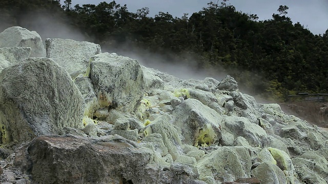 火山国家公园/火山，夏威夷，大岛，美国视频素材