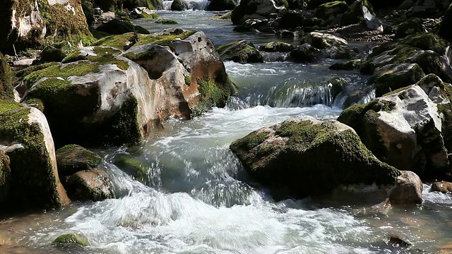 高清:高山流水视频素材