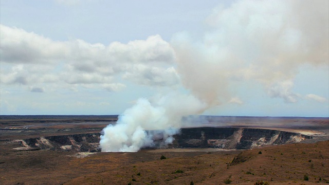 Kilauea Fumarole 日照视频素材