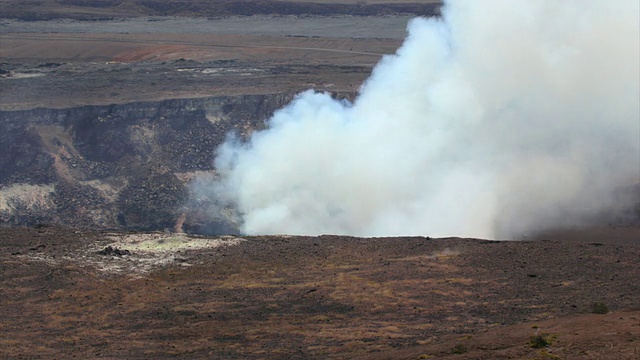 Kilauea Fumarole 日照视频素材