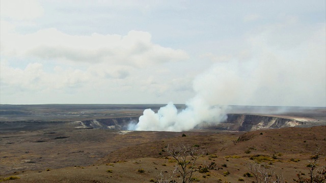 基拉韦厄火山口-夏威夷大岛视频素材