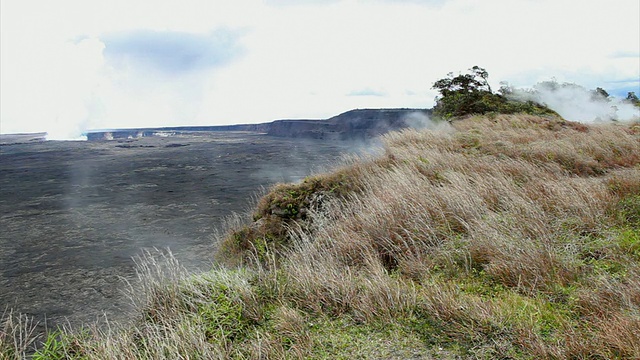 蒸汽喷口-夏威夷火山国家公园视频素材