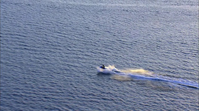 以色列红海空中滑水视频素材