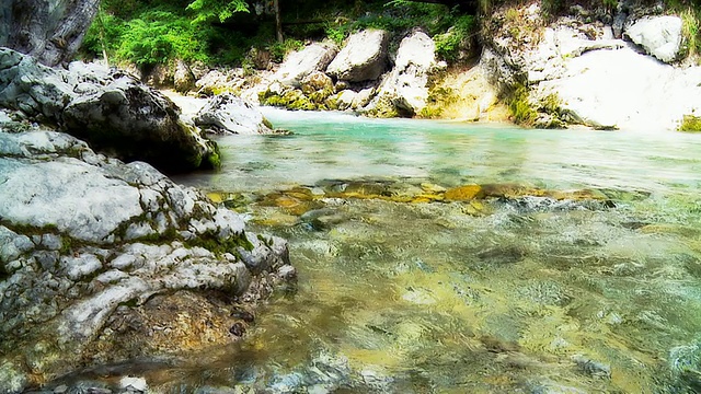 高清慢动作:山河视频素材