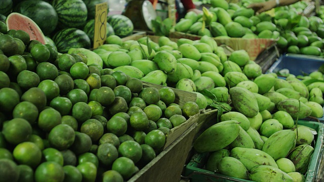 Khlong Toei Talat菜市场视频素材