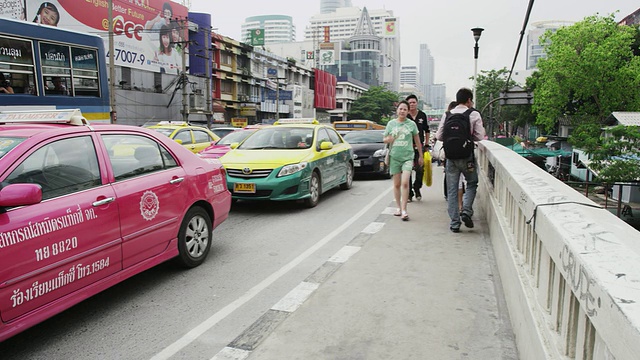 Ratchdamri St.街景视频素材