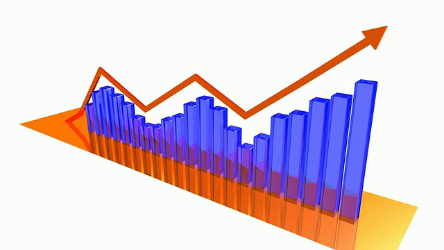 图表视频高清720P视频素材