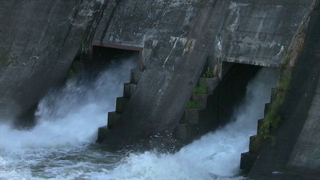 大坝视频素材