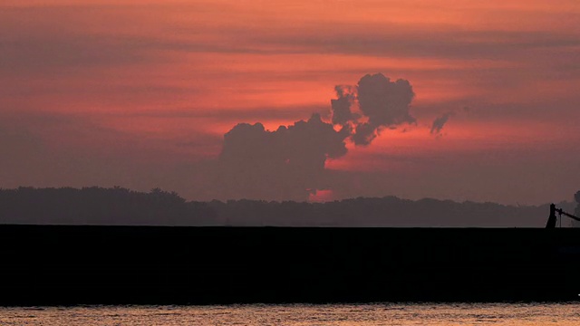 海上日出视频素材