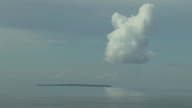 时间流逝云海塔比拉兰保和菲律宾视频素材