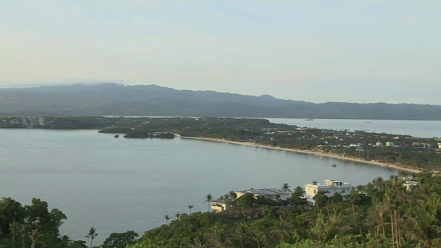 阻止拍摄菲律宾长滩岛视频素材