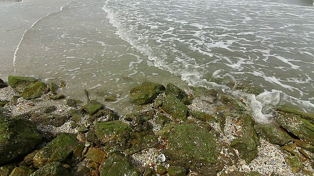 海石浪风视频素材